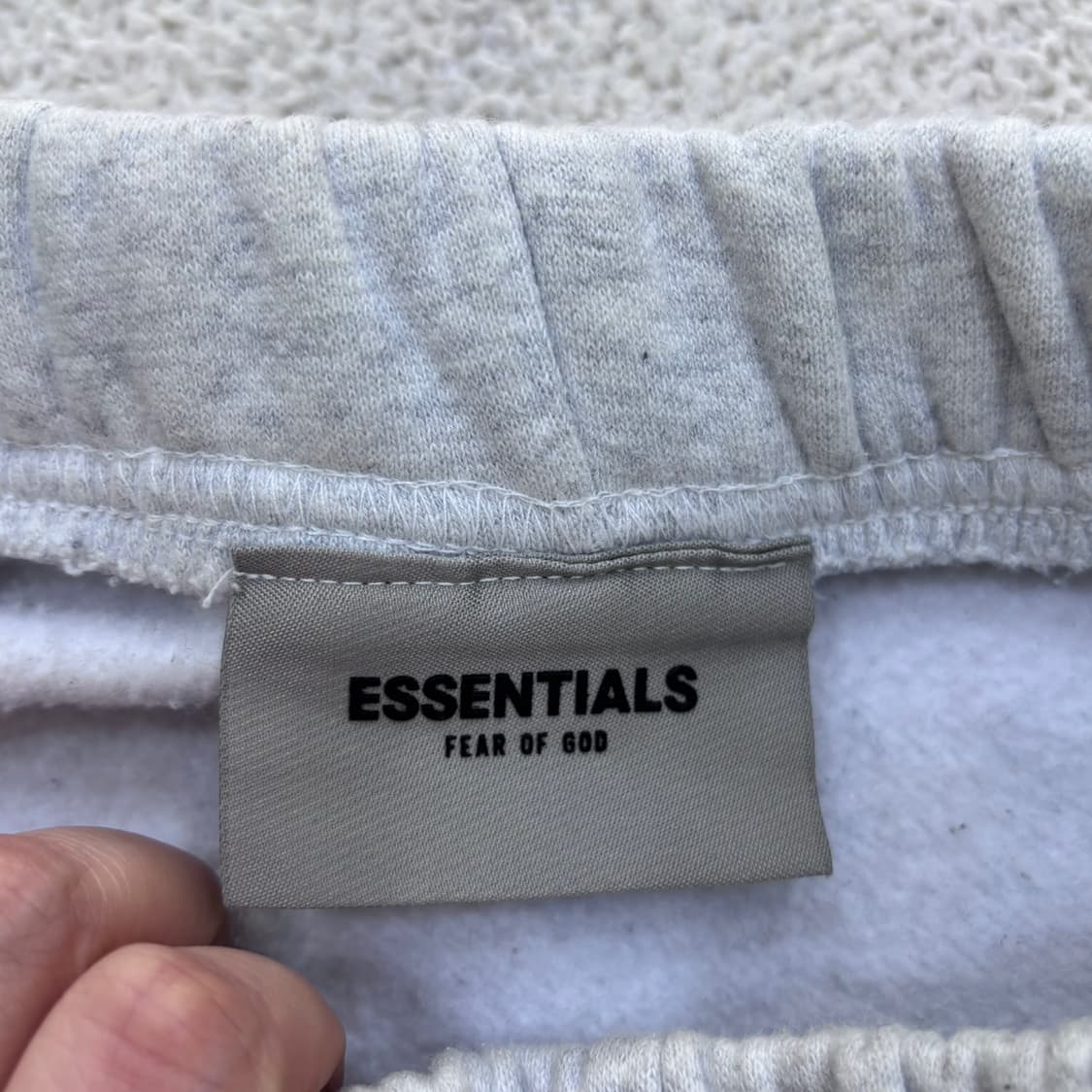 실측확인 피어오브갓 에센셜 플리스 스웻 팬츠 0429E 상품이미지3