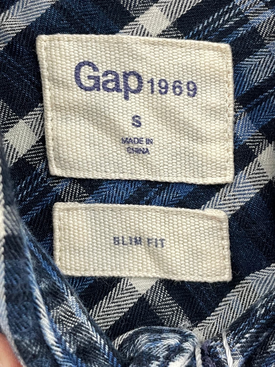 GAP 빈티지 웨스턴 체크 셔츠 상품이미지9