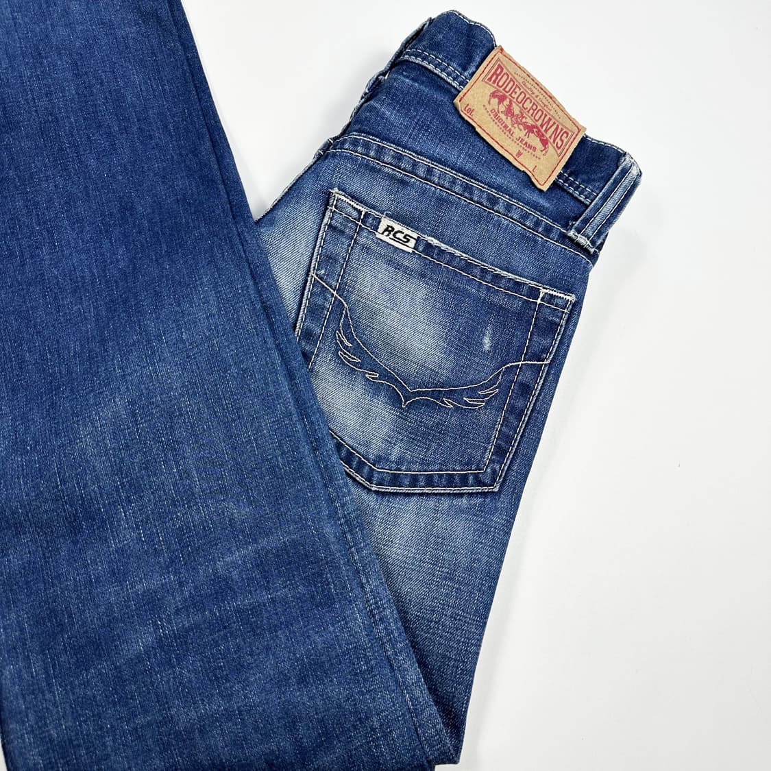 로데오크라운스 재팬 부츠컷 로우라이즈 데님팬츠 (25인치 여성추천) 상품이미지1