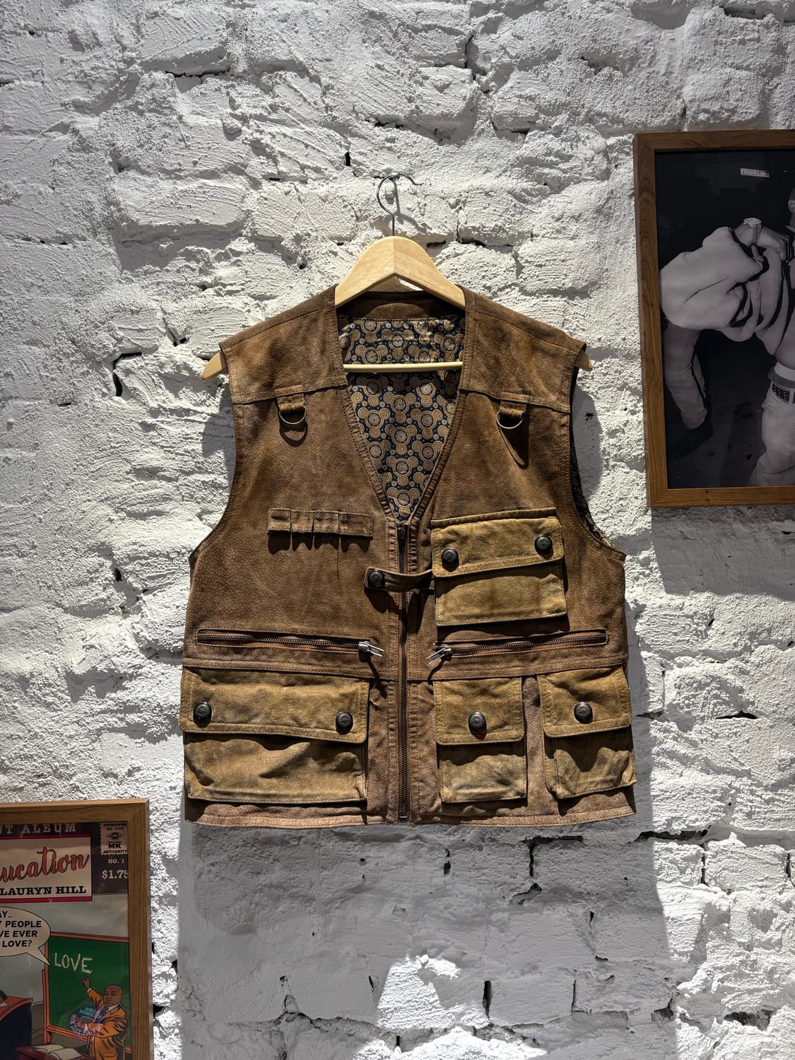 빈티지 웨스턴 스웨이드 베스트 상품이미지9