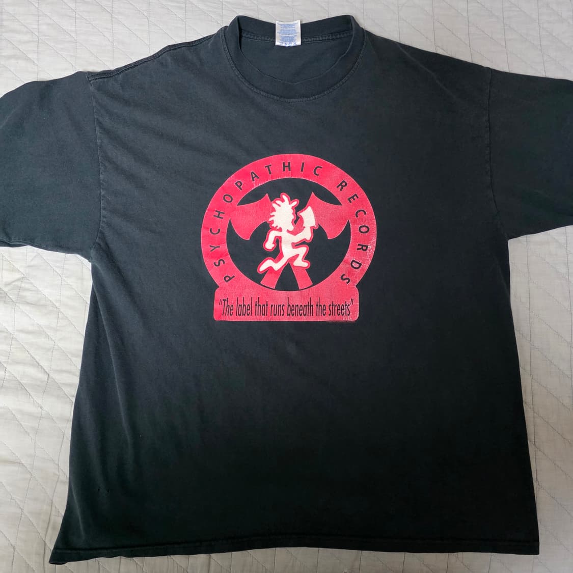 [2XL] 00s ICP 2004 글리터 해칫맨 빈티지 랩티 밴드티 상품이미지1