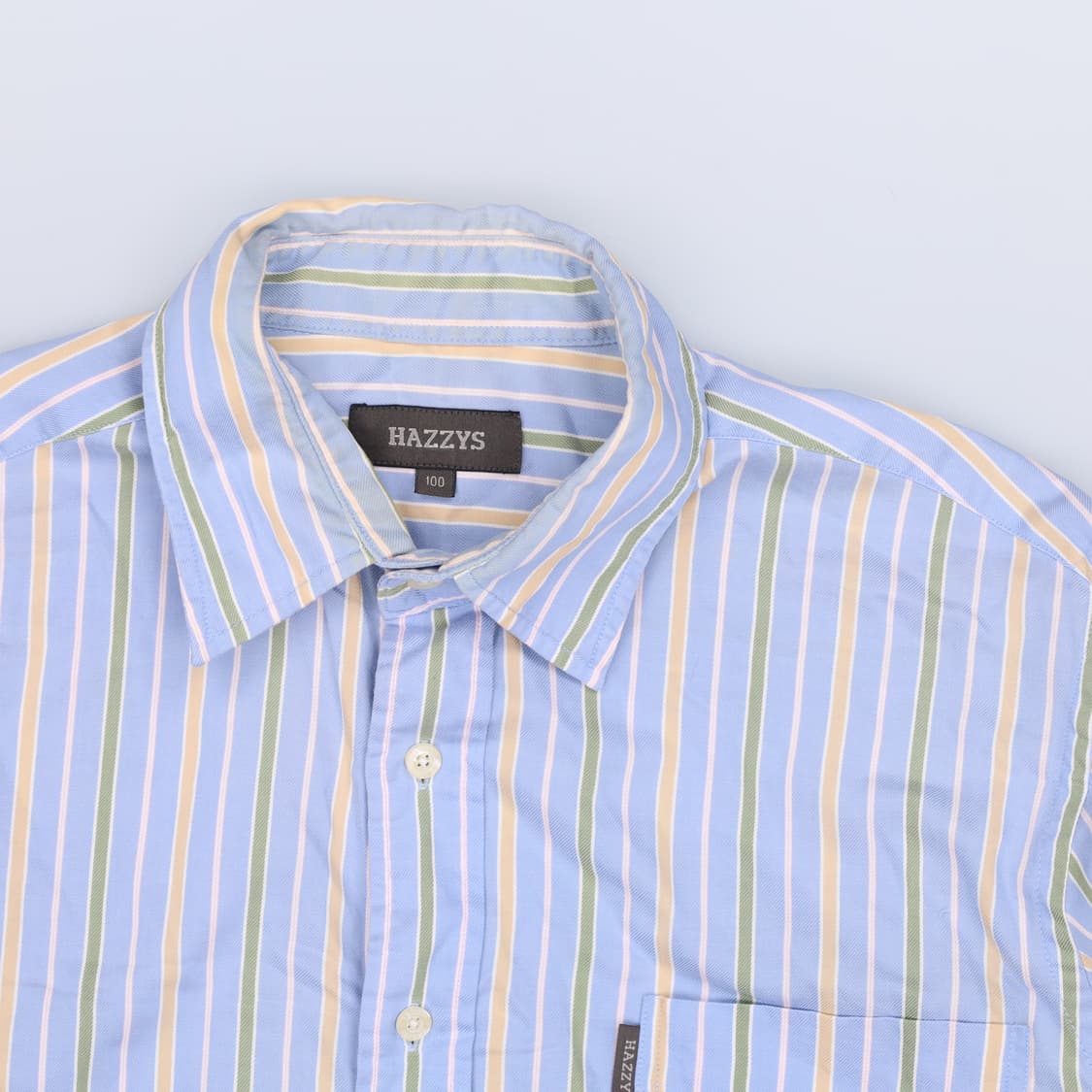 100 헤지스 스트라이프 셔츠 0407H1 상품이미지3