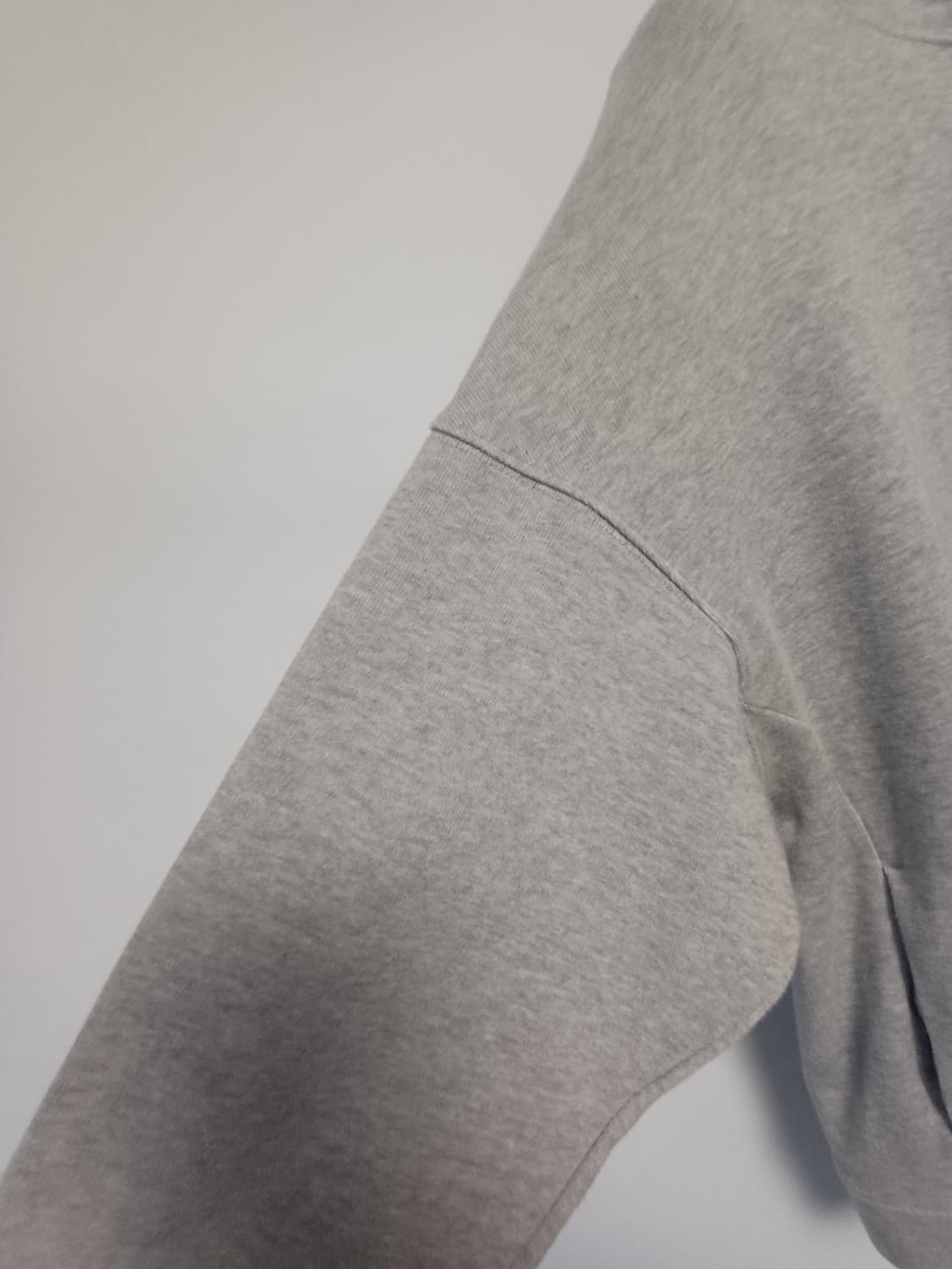 247시리즈 그레이 후드티 (오버핏) 상품이미지4