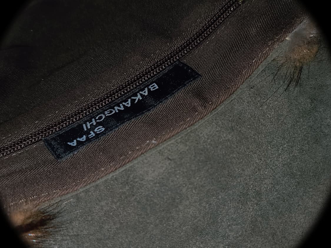 Vintage western suede Fur trim 상품이미지3