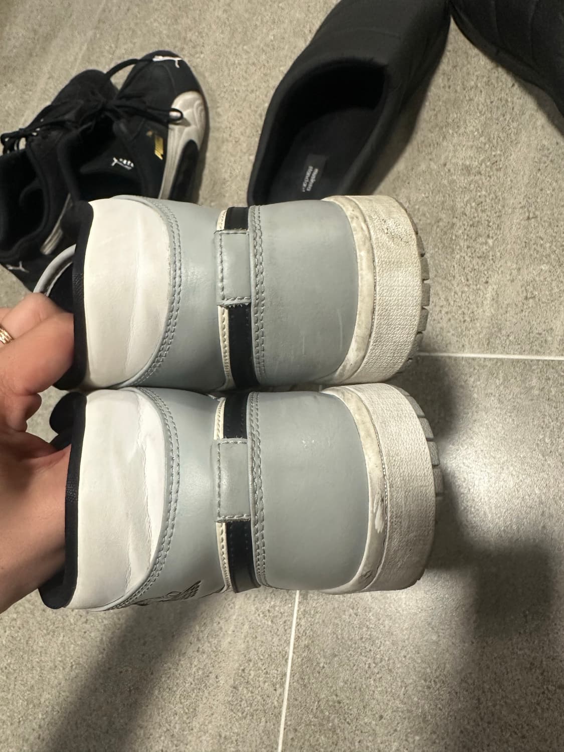 조던 1 미드 라이트 스모크그레이 상품이미지3