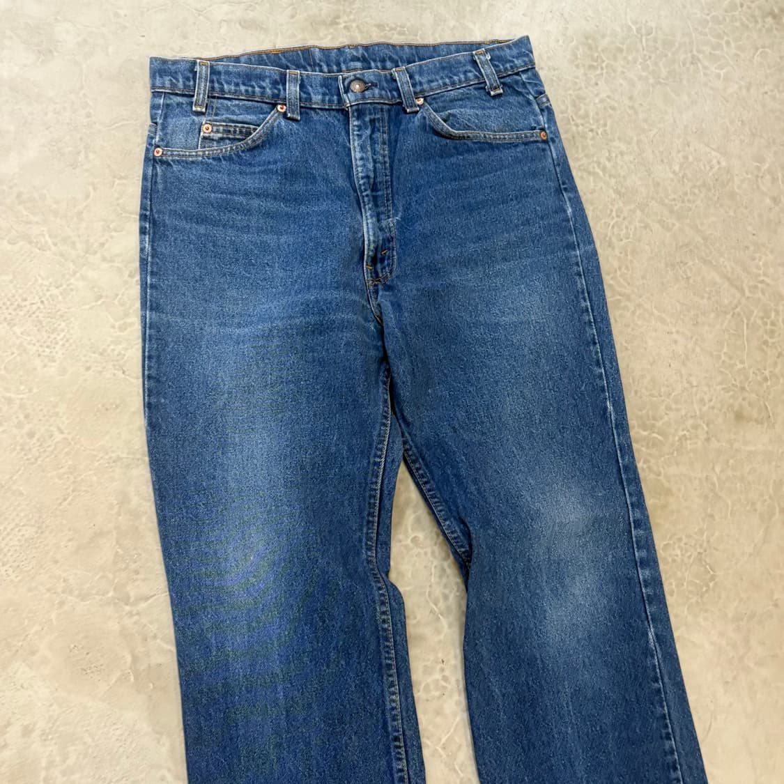 [36/32] 90s USA🇺🇸 리바이스 517 오렌지탭 중청 데님 상품이미지3