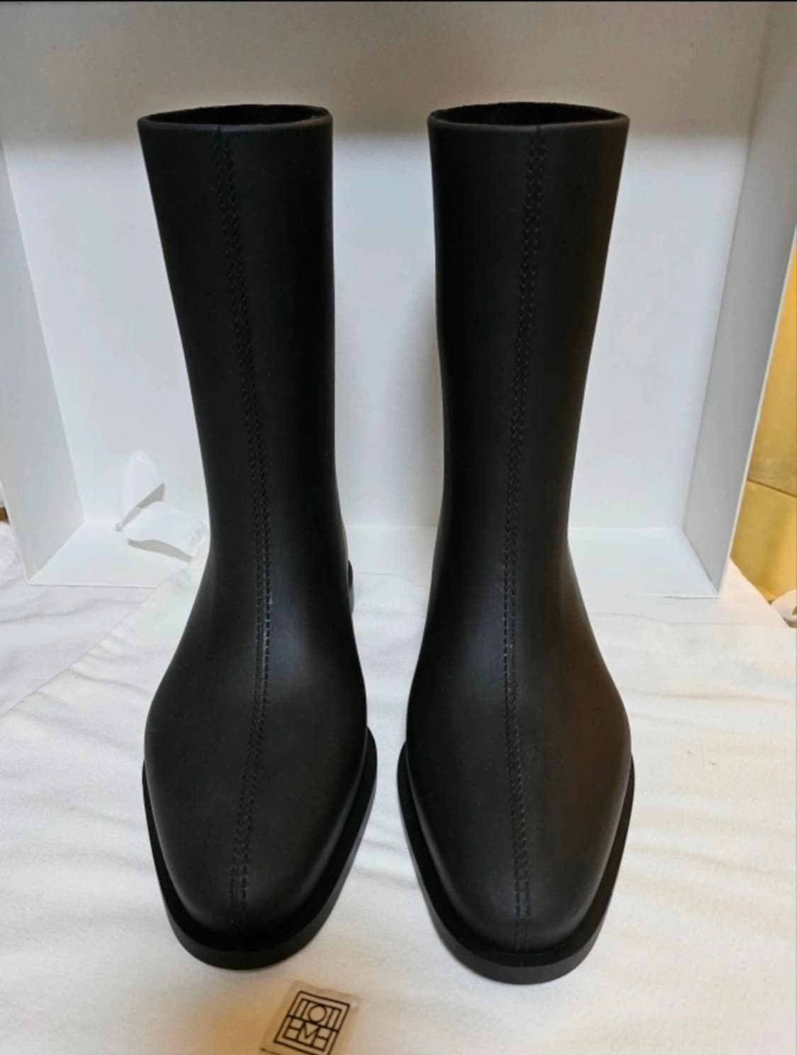 (39)toteme 토템 레인부츠 블랙 상품이미지5