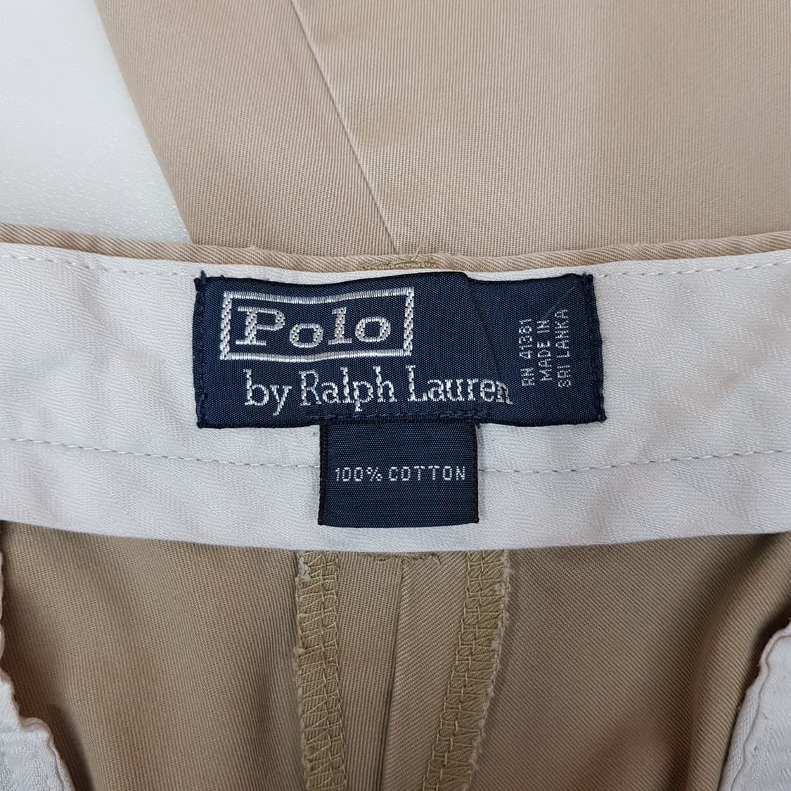 폴로 랄프로렌 베이지 코튼 클래식 치노 팬츠 34 32사이즈 상품이미지3