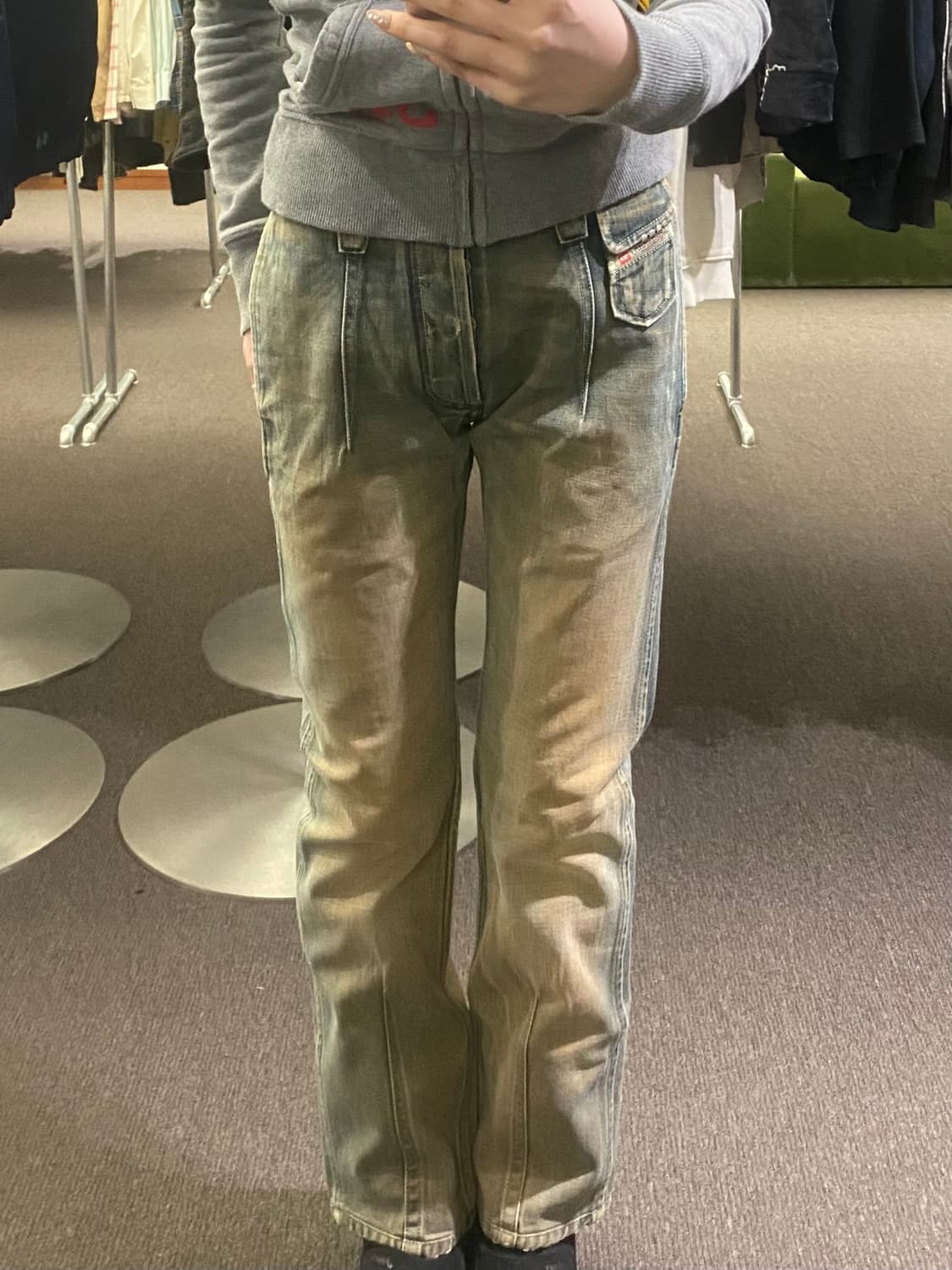 26) DIESEL 디젤 빈티지 샌드워싱 데님팬츠 상품이미지2