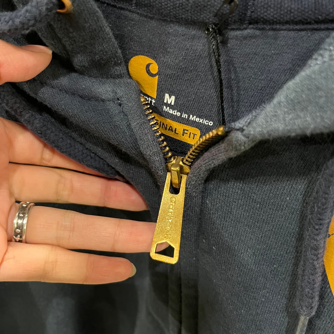 Carhartt 칼하트 빅로고 후드집업 상품이미지10