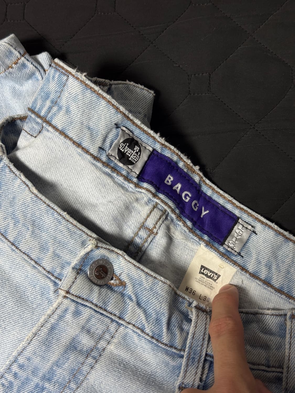 리바이스 실버탭 baggy w36 l34 상품이미지9