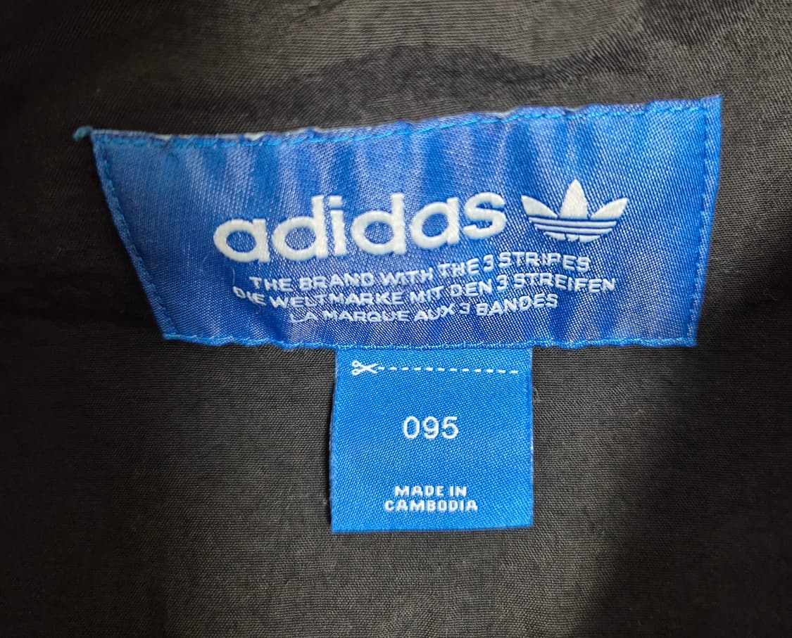 아디다스 유로파 올블랙 코치자켓 상품이미지5