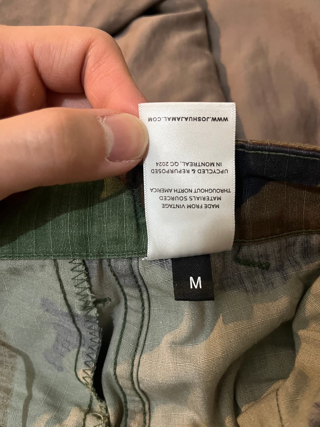 Joshu Jamal NBHD Woodland Camo Shorts 상품이미지7