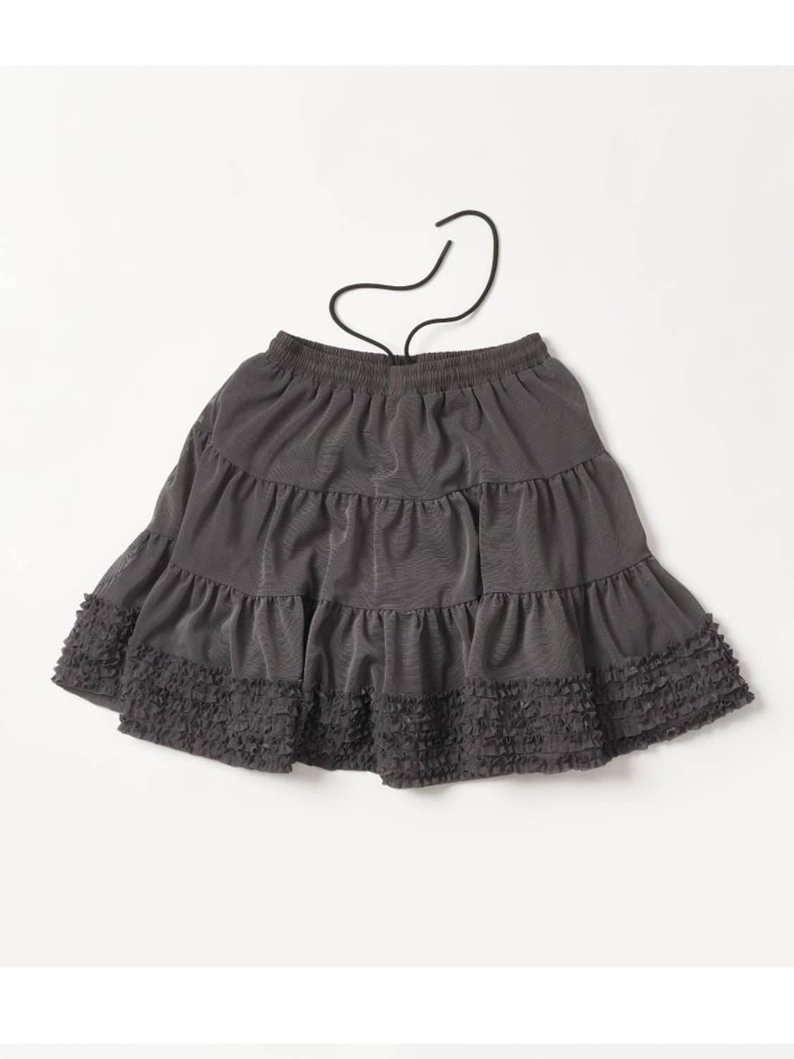 플리즈프로젝트 메쉬 스커트 그레이 상품이미지1