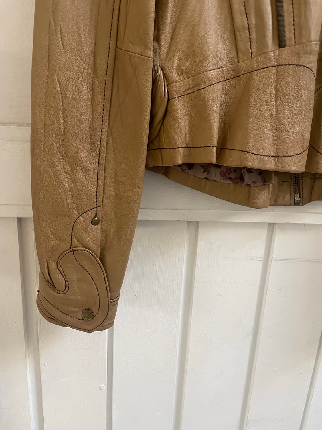 Y2K 양가죽 폭스퍼 자켓 상품이미지7