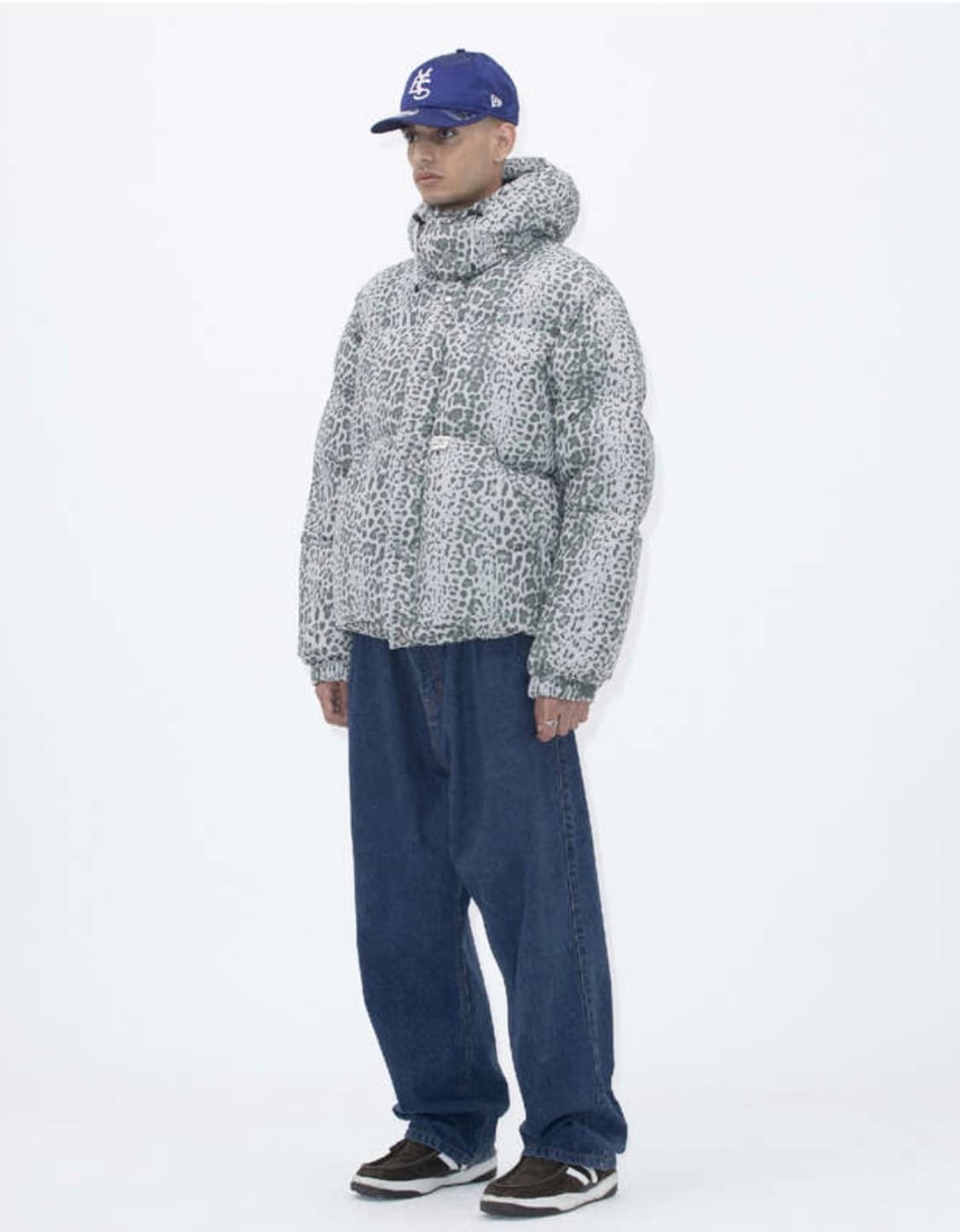 예스아이씨 Hooded down jacket - Leopard 상품이미지3