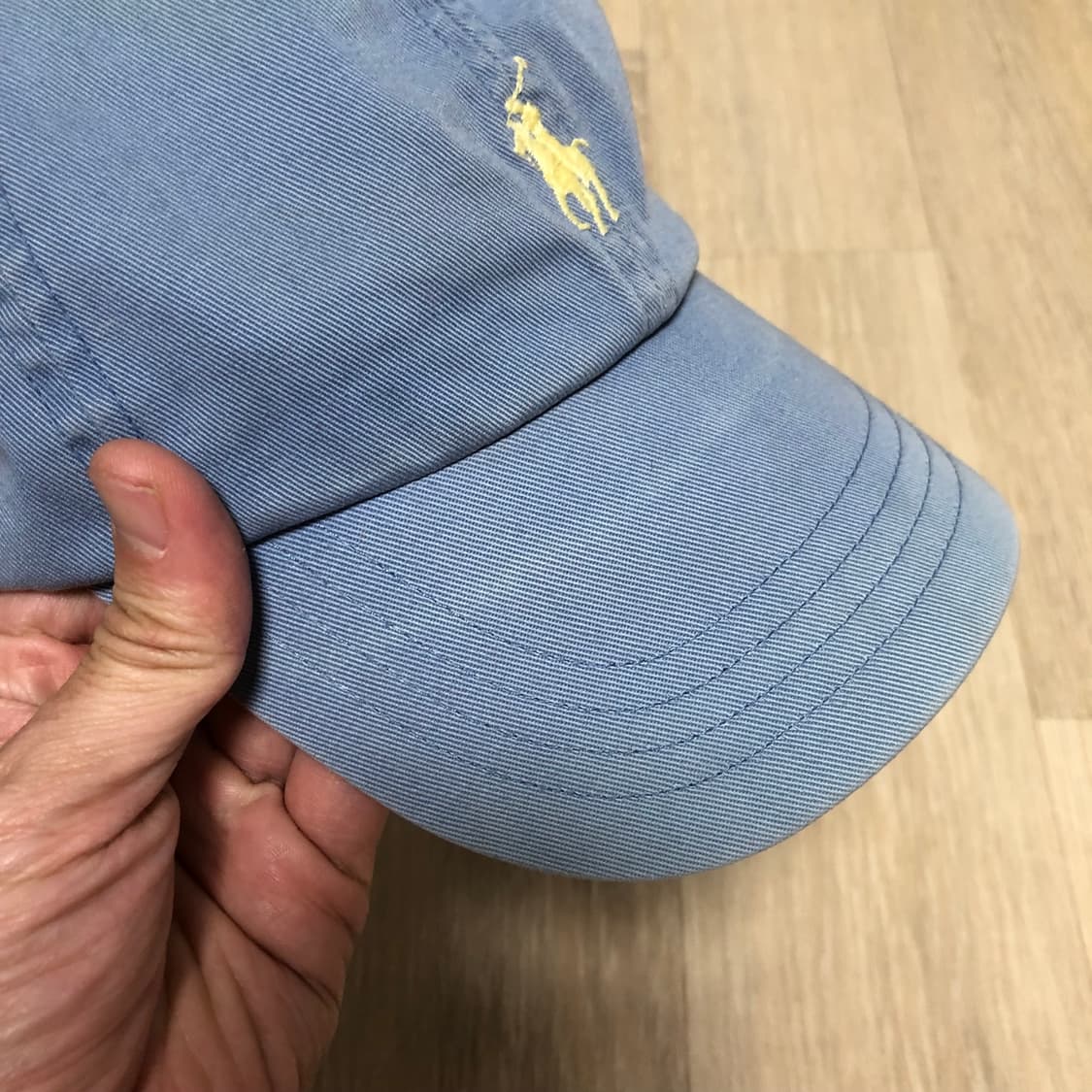 (OS) 폴로 랄프로렌 POLO 페이딩 워시드 블루 볼캡 모자 상품이미지4