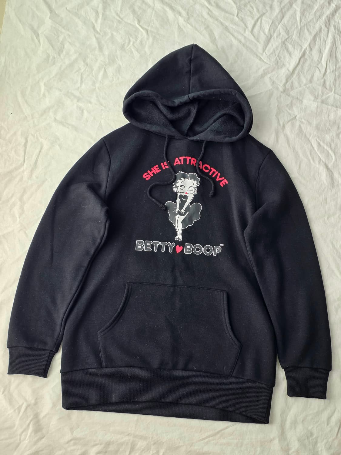 BETTY BOOP 베티붑 기모 후드 상품이미지2