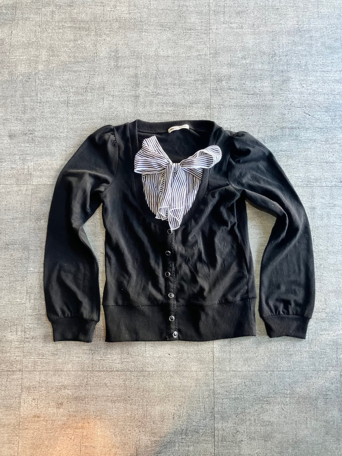 일본빈티지 Healthy 핀터깔y2k 달천깔 히메갸루 공주풍 블라우스 상품이미지1