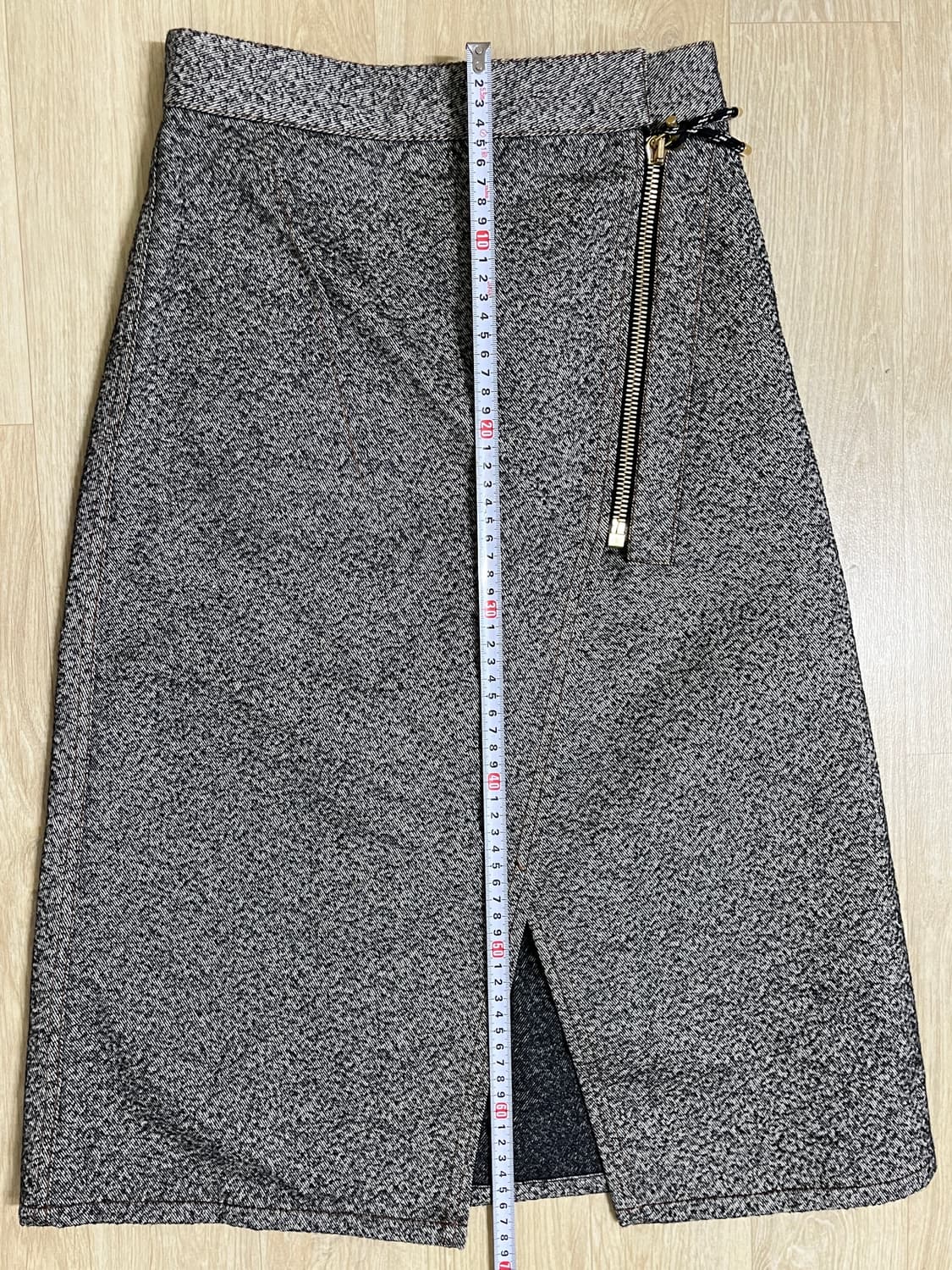 아크네 데님 스커트 상품이미지4