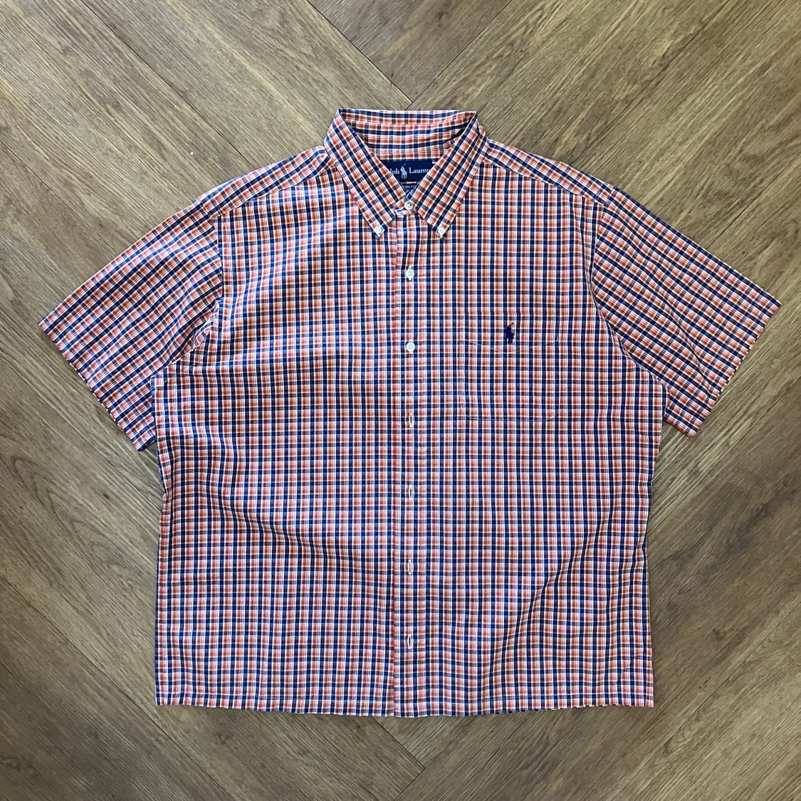 N288 폴로 체크 크롭 반팔셔츠 상품이미지2