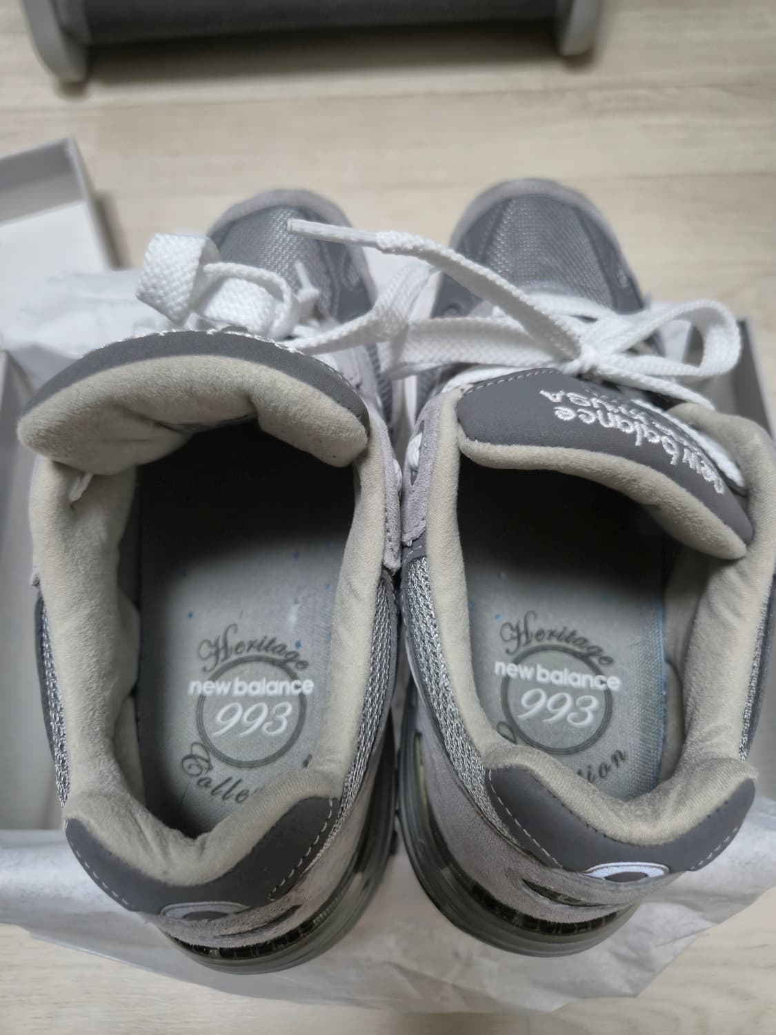 뉴발란스 993 우먼스 그레이 245mm 상품이미지4