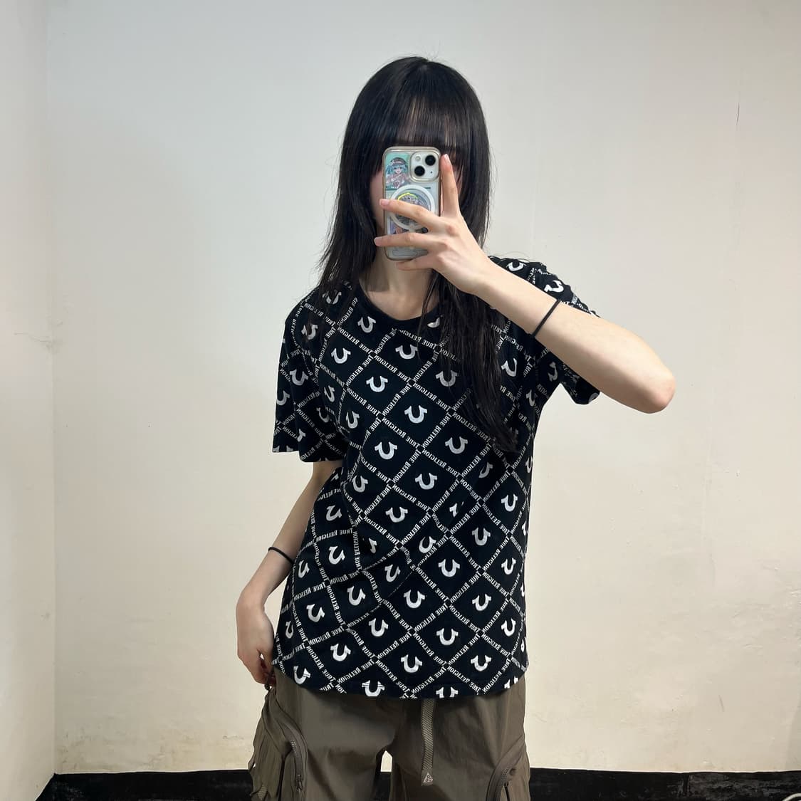 True Religion black t-shirt 상품이미지1
