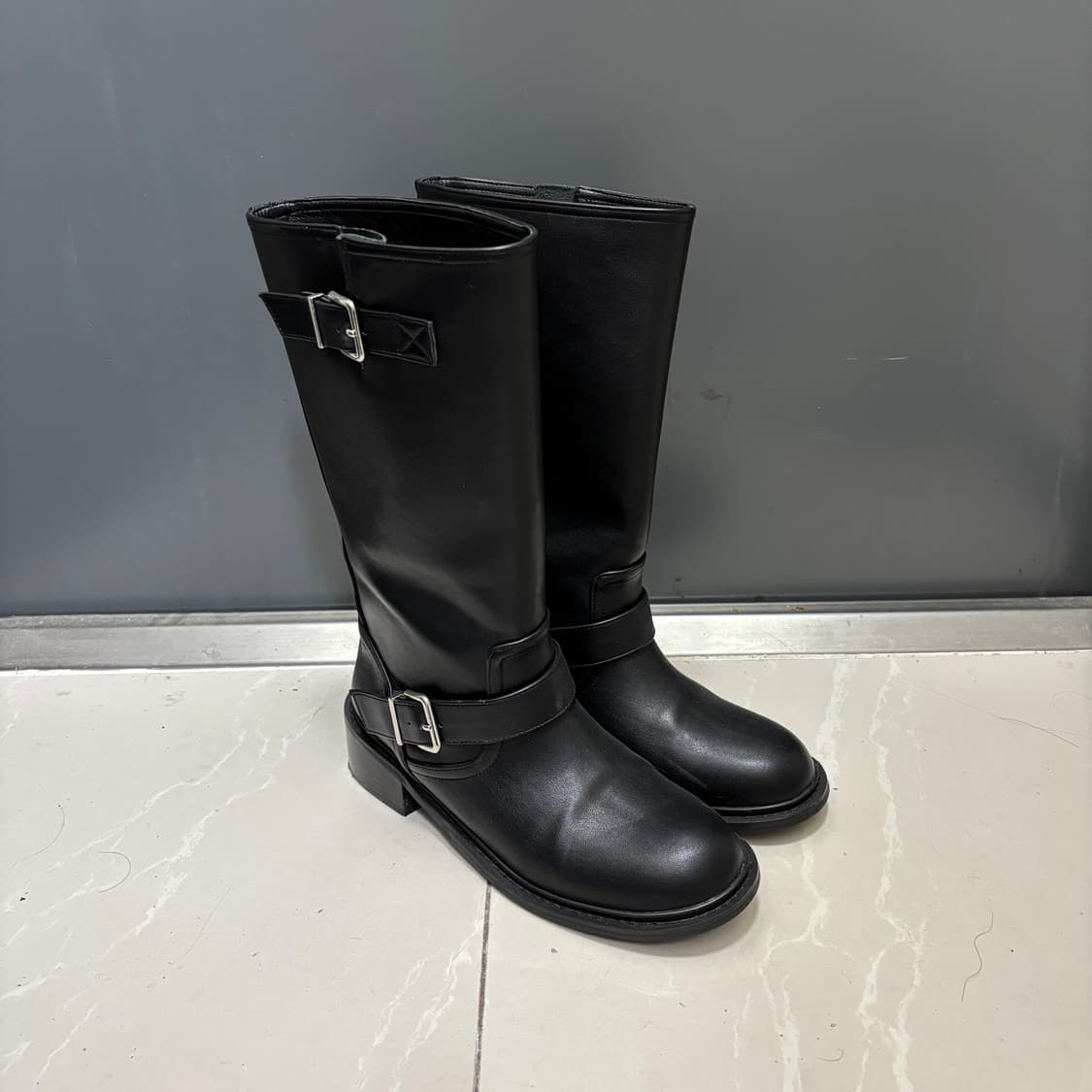 Nuus 블랙 부츠 240 상품이미지3