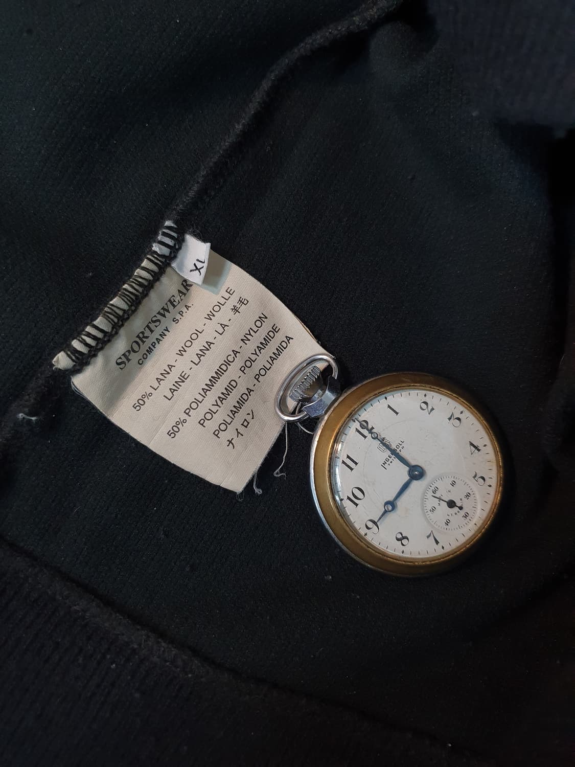 2000 Black Wrist Spellout Knit (XL) 상품이미지4