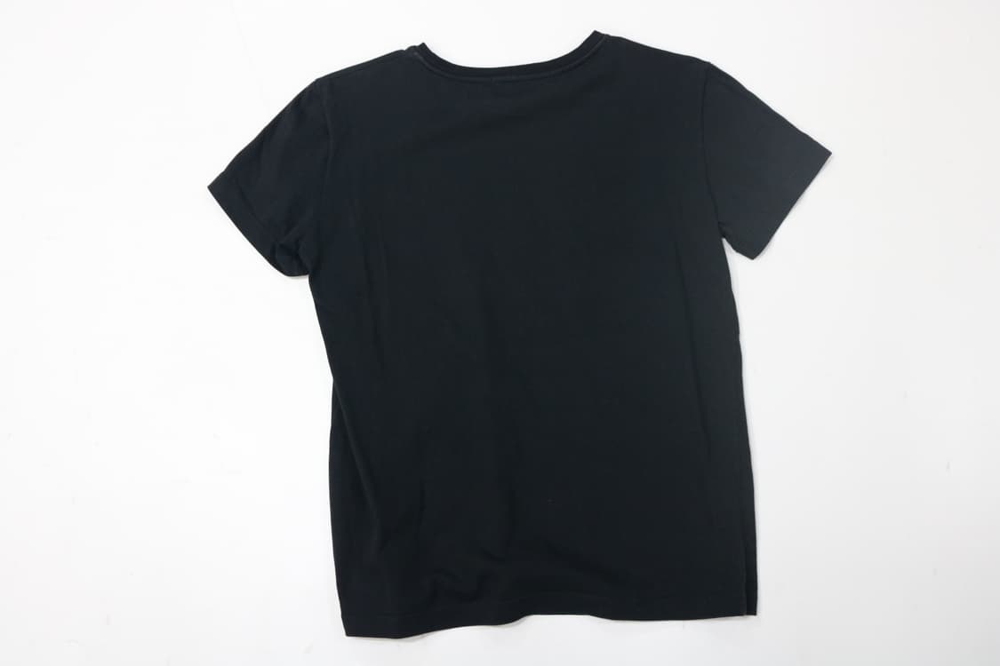 MSGM 엠에스지엠 실버 박스로고 블랙 반팔 티셔츠 (XS) 상품이미지6