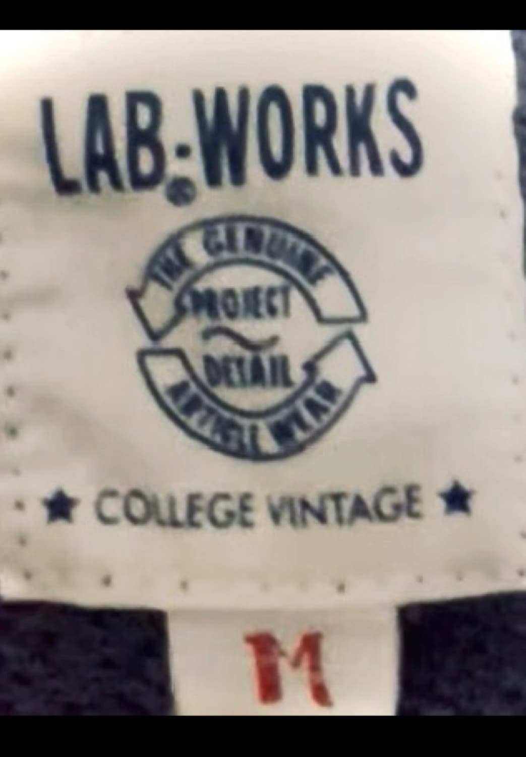 LAB-WORKS 빈티지 맨투맨 M 상품이미지3
