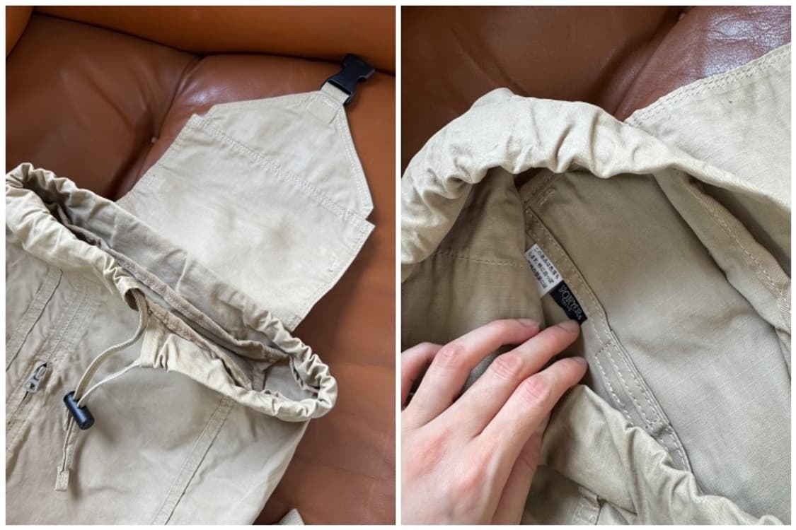 Porter Cube rucksack(beige) 상품이미지7