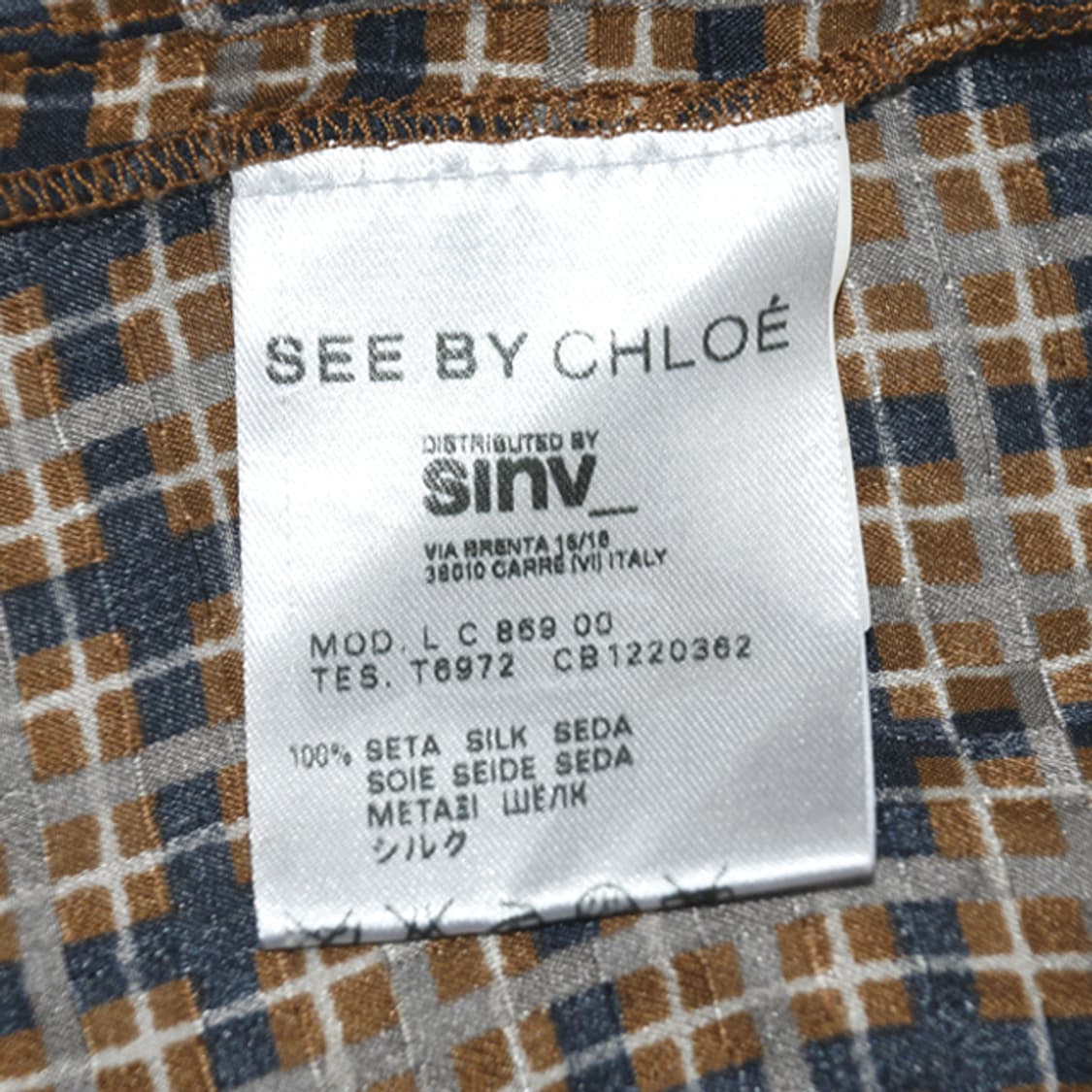 see by chloe 실크퍼프블라우스 상품이미지7