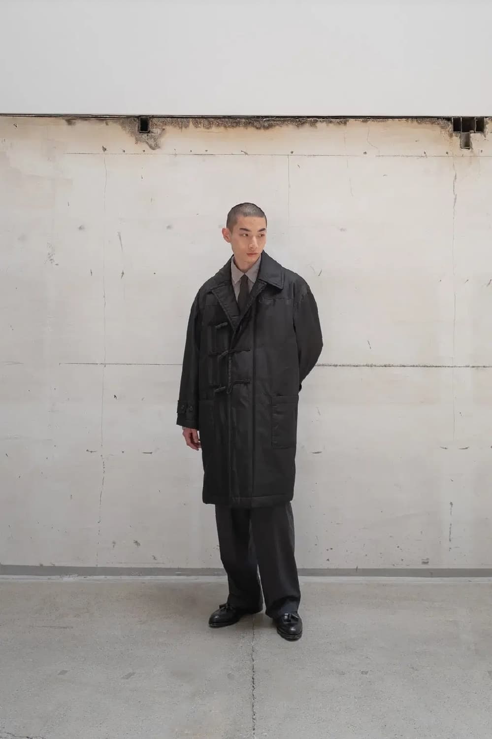 24fw 아워셀브스 개버딘 더플코트 1사이즈 상품이미지2