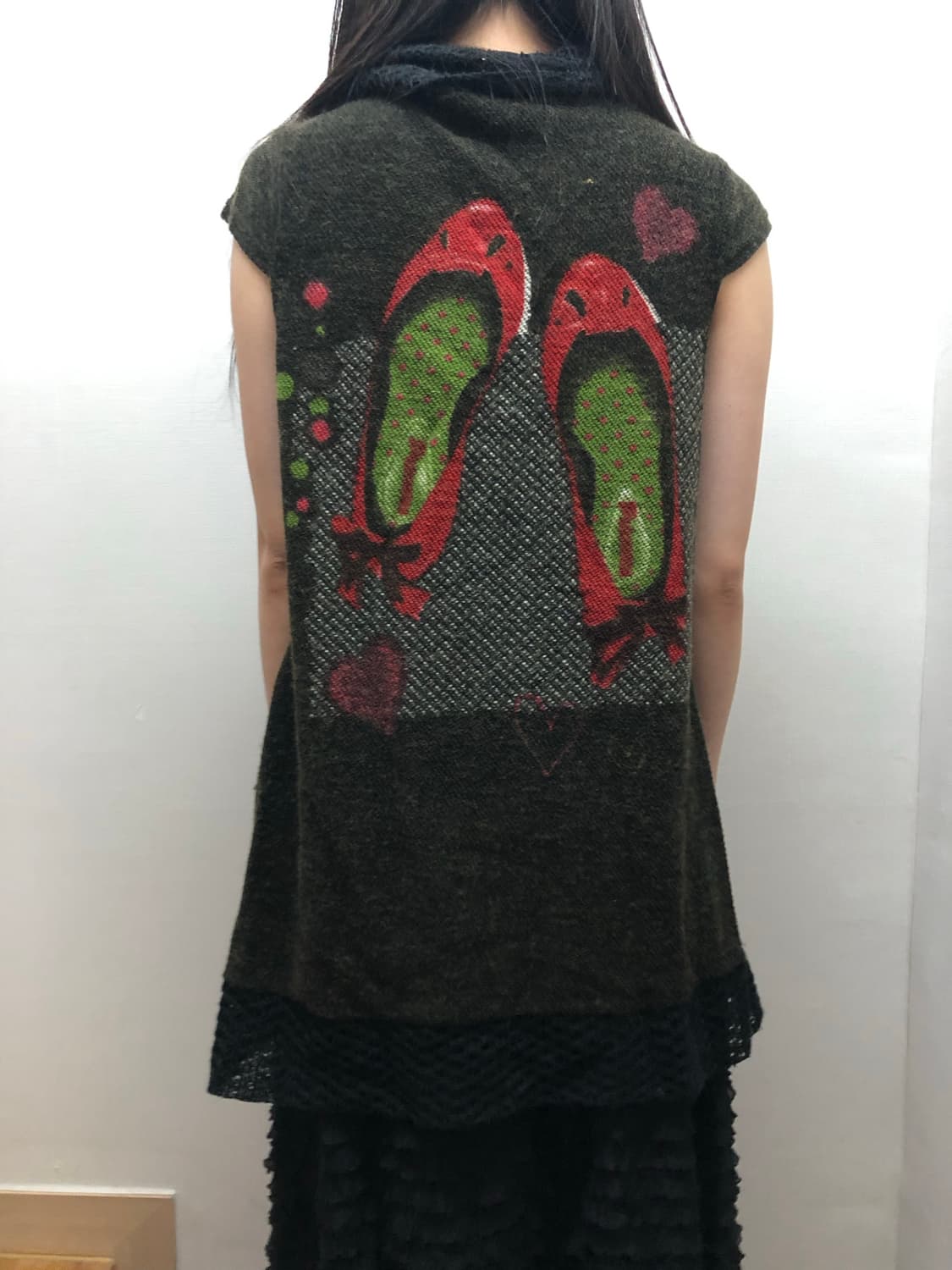 빈티지 그레이 오리엔탈 롱 니트 상품이미지7