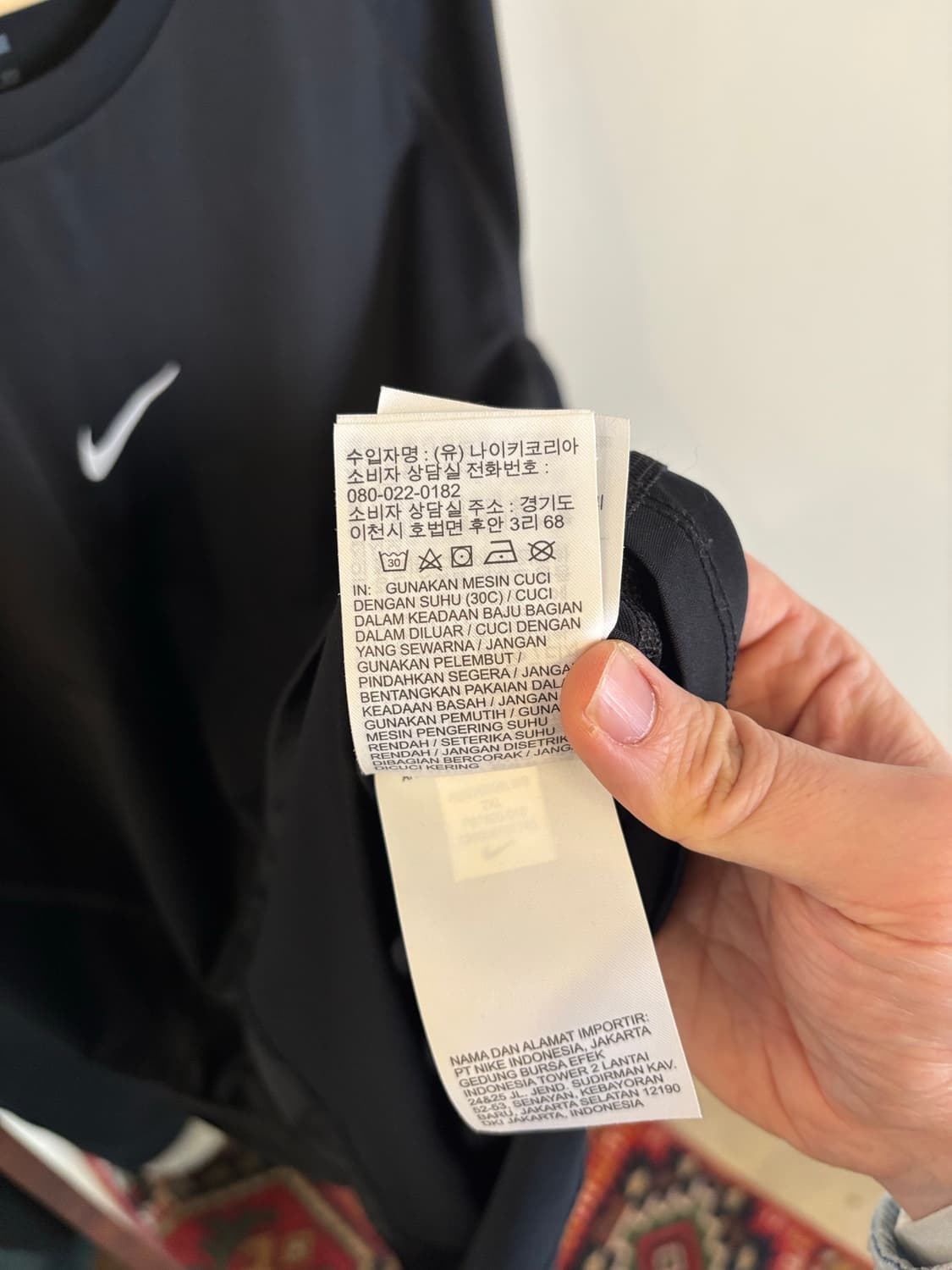 나이키 프로 긴팔 블랙 드라이핏 상품이미지5