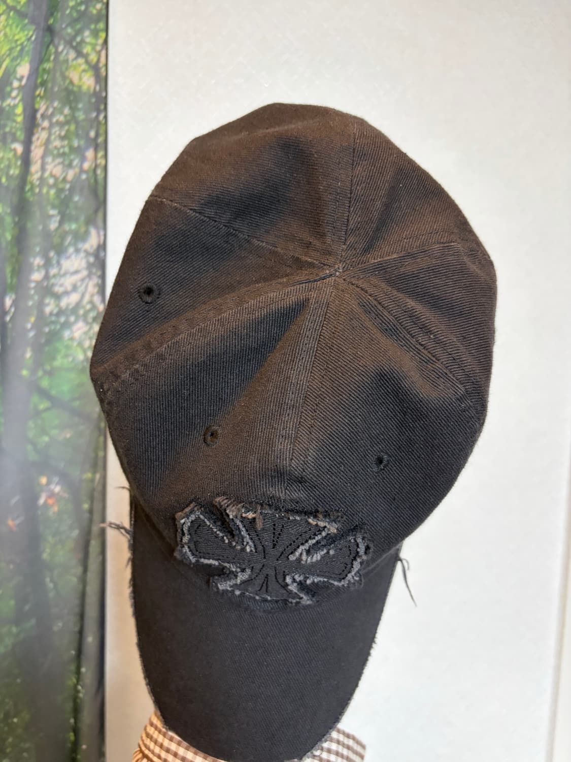 etce 레이어드 크로스 캡 블랙  상품이미지4