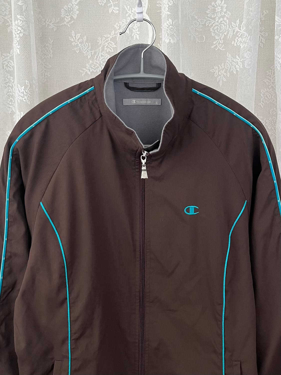 L)챔피온 민트초코 져지 브라운 트랙 자켓 상품이미지2