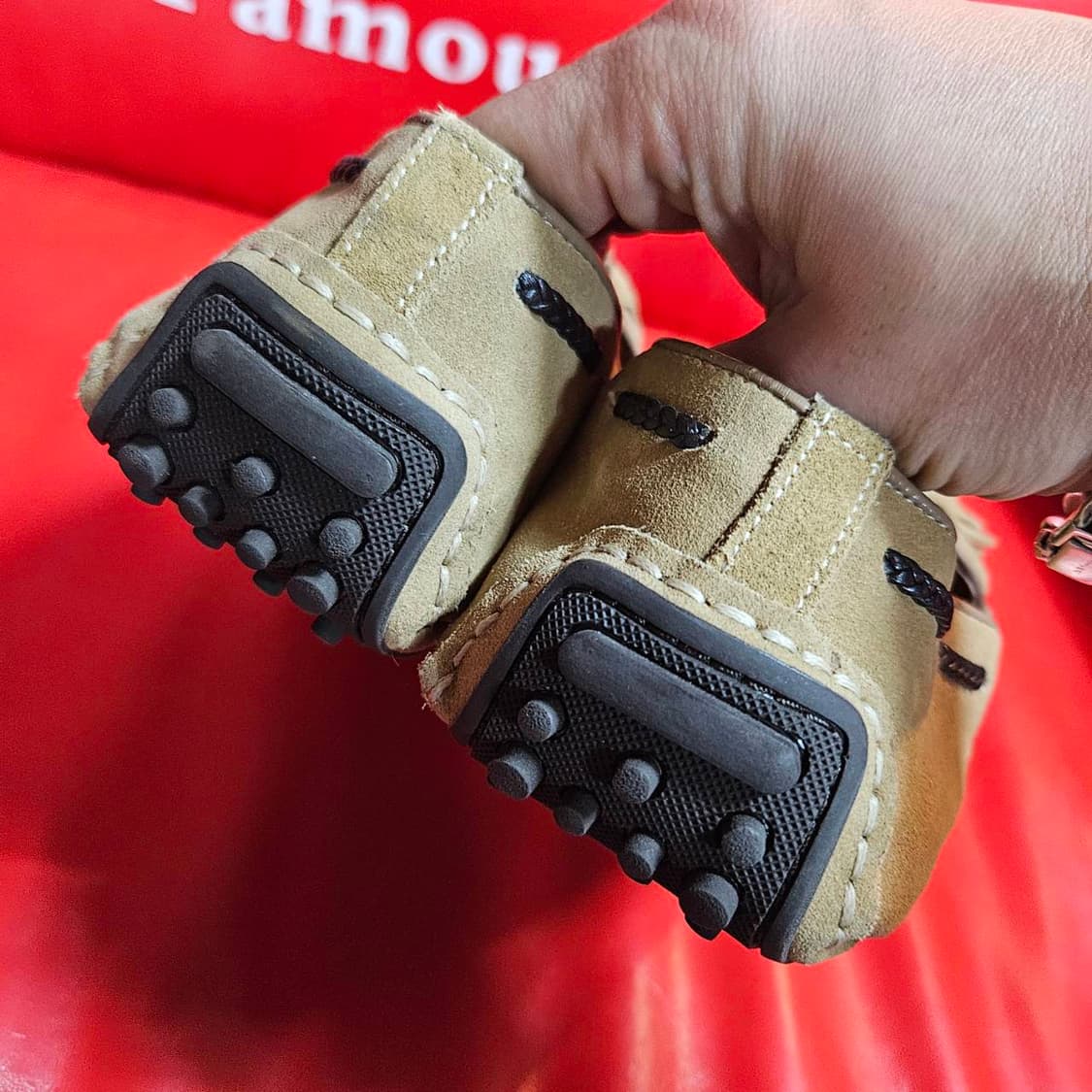 (새상품) 자라(ZARA) 스웨이드 테슬 드라이빙 로퍼 상품이미지4