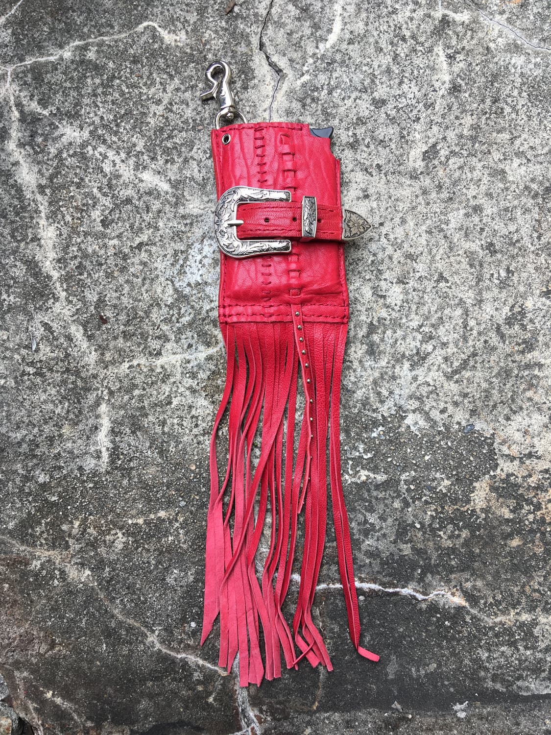 Leather snap card case 01 상품이미지2