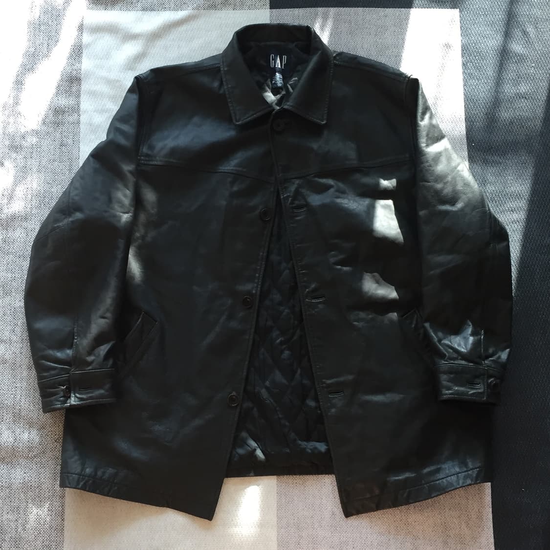 OLD GAP 올드 갭 카코트 레더자켓  상품이미지1