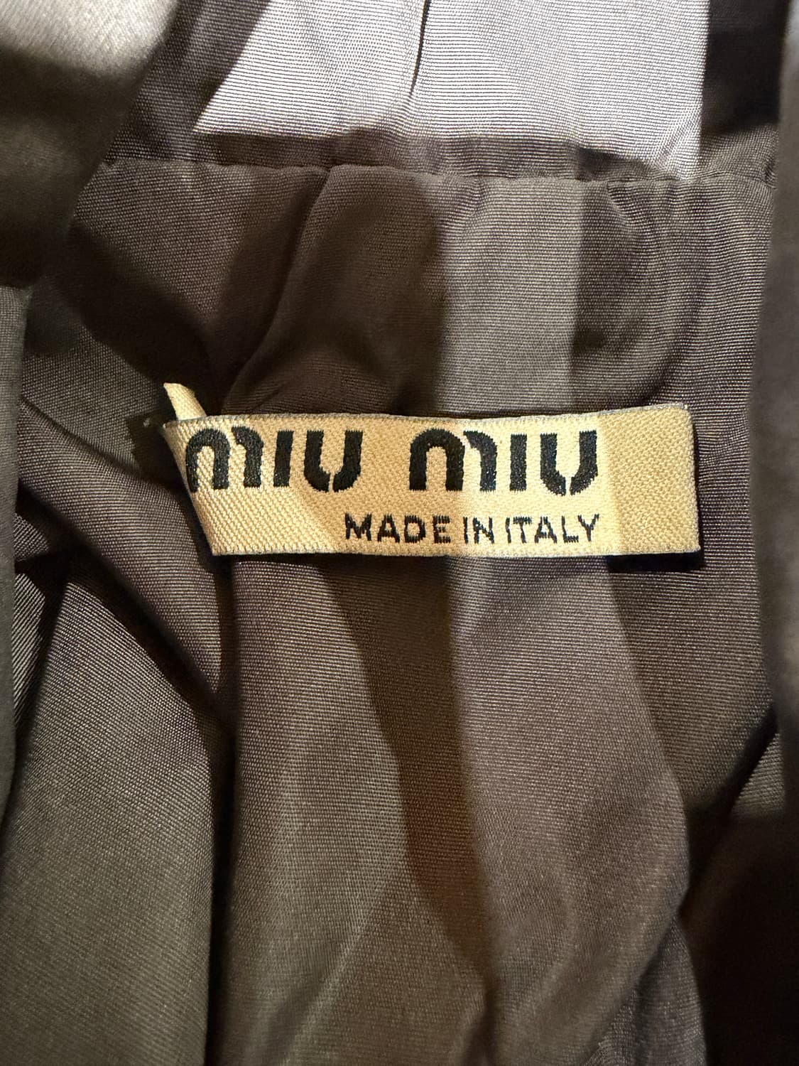 미우미우 플래드 레이어드 자켓 상품이미지6