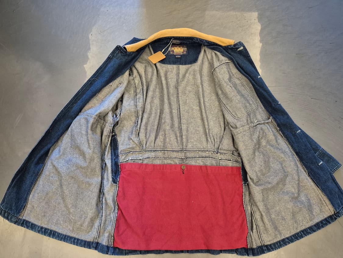90s 챕스랄프로렌 데님 헌팅 자켓 상품이미지3
