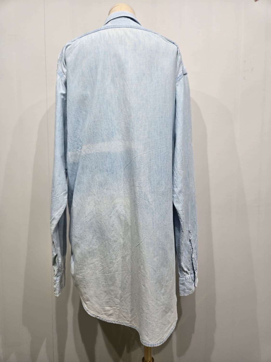더블알엘 청 데님 남방 셔츠 상품이미지2