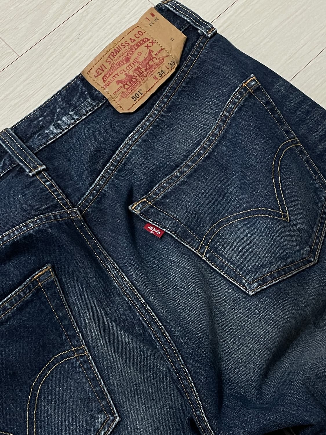 빈티지 리바이스 501 00‘s w34 상품이미지4