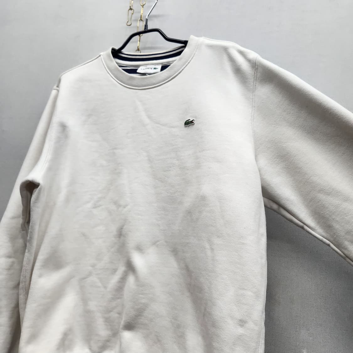 라코스테 로고 맨투맨 M(L) 남여공용 상품이미지3