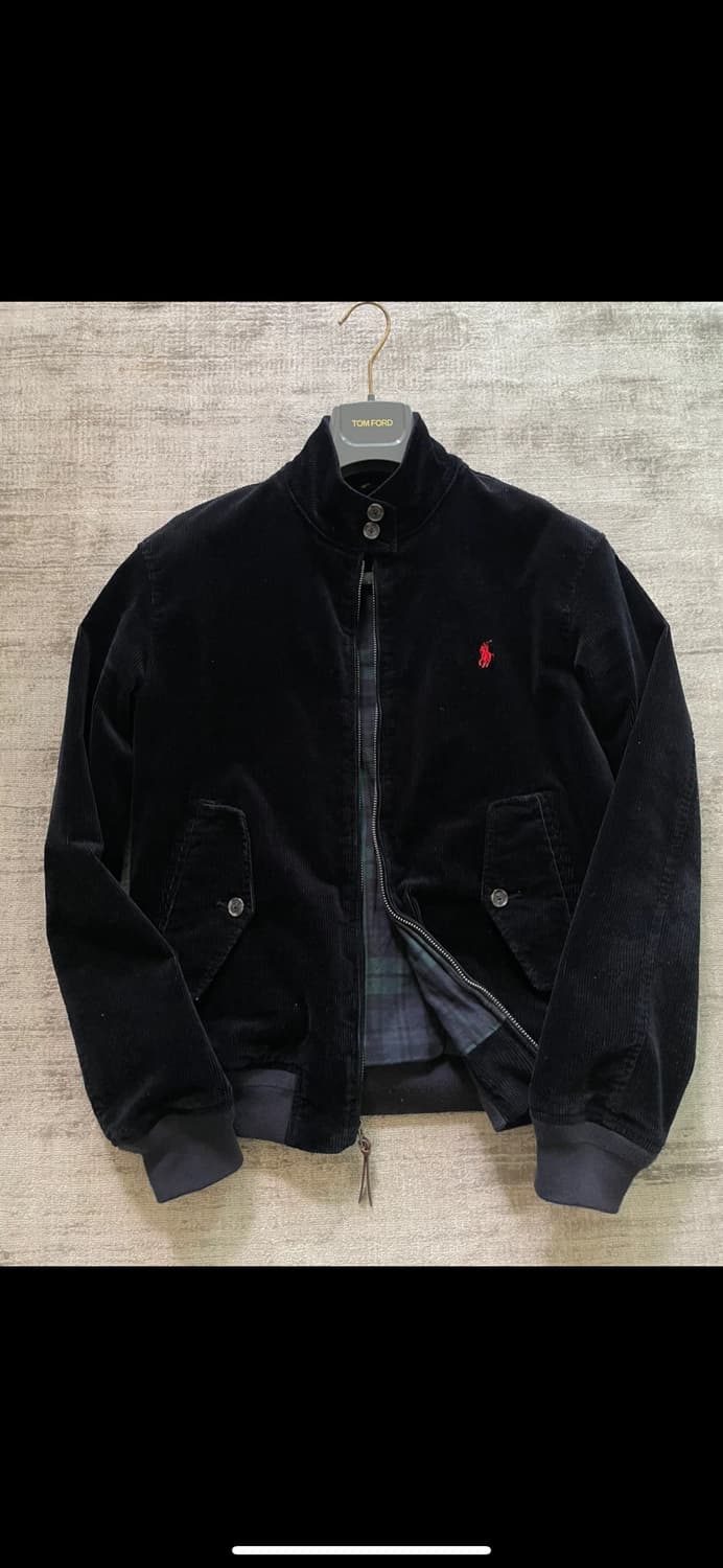 폴로 랄프로렌 코듀로이 바라쿠다 자켓 블랙 상품이미지2