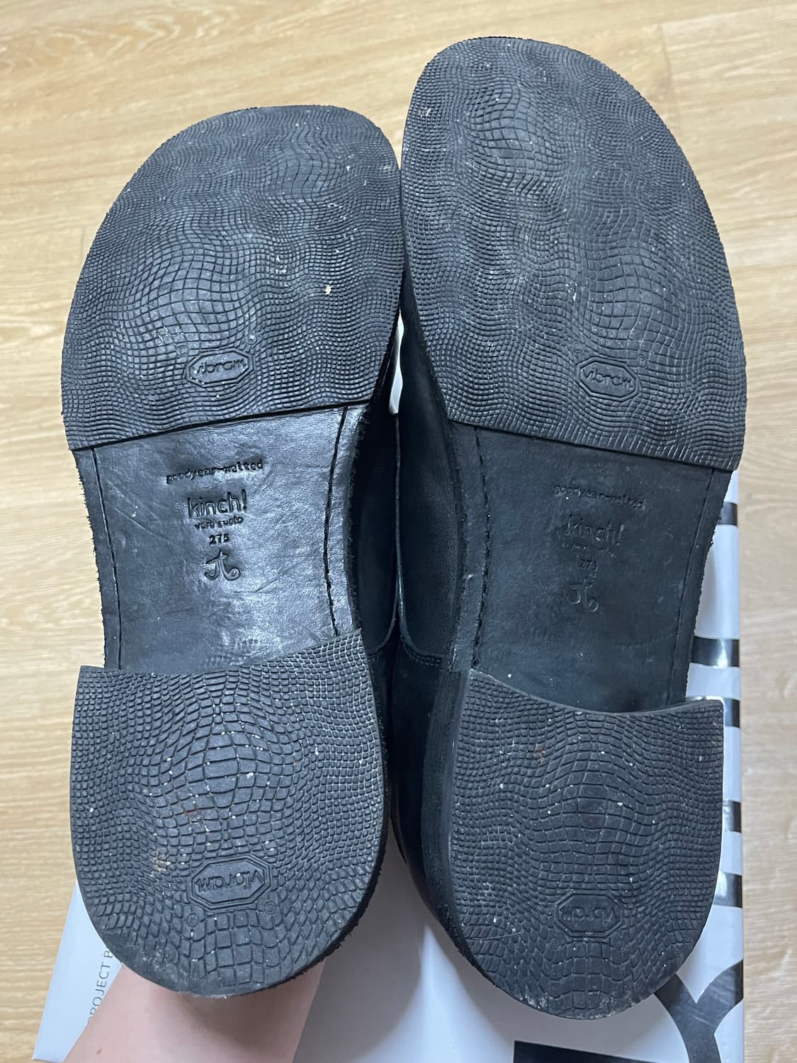 킨치 649 VIBRAM 275사이즈 블랙 상품이미지5