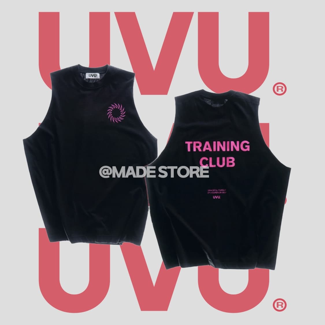 UVU 싱글렛 컷 오프 트레이닝 클럽 상품이미지1