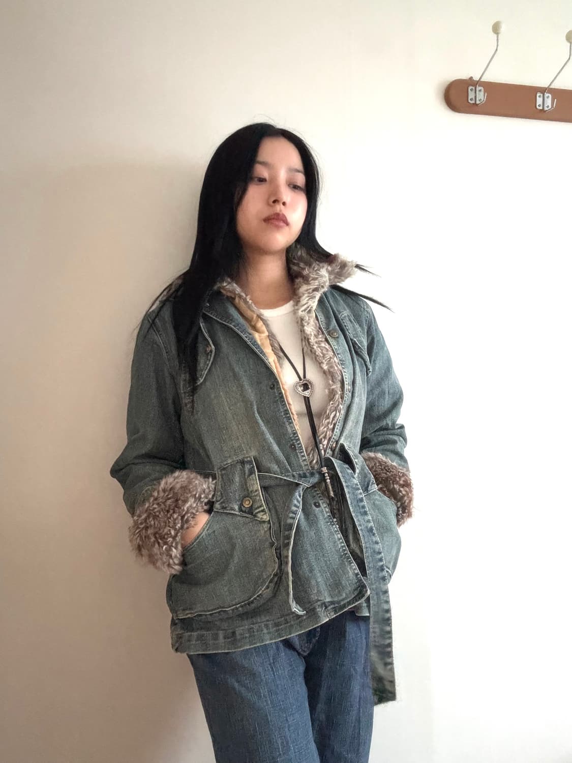 웨스턴 퍼 데님 자켓 상품이미지4